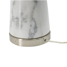 Load image into Gallery viewer, Marble Cone Table Lamp
