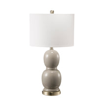 Load image into Gallery viewer, Almond Ceramic Table Lamp
