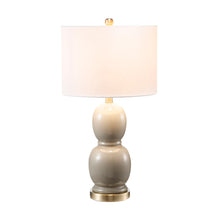 Load image into Gallery viewer, Almond Ceramic Table Lamp
