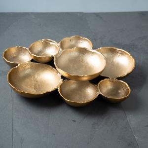 Gold - 9 Bowl Dish