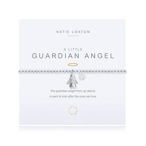 Katie Loxton "A Little Guardian Angel" Bracelet - Silver