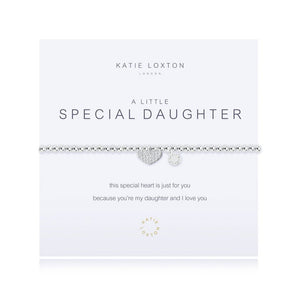Katie Loxton "A Little Special Daughter" Bracelet - Silver