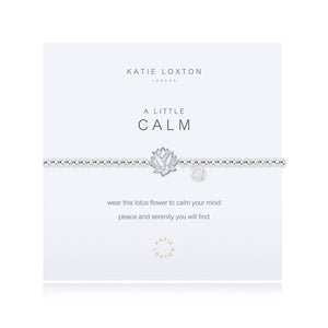 Katie Loxton "A Little Calm" Bracelet - Silver