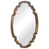 Gold Leaf Oval Mirror