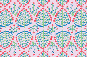 Lucy Grymes Block Print Paper Placemat Pad - 24 Sheets