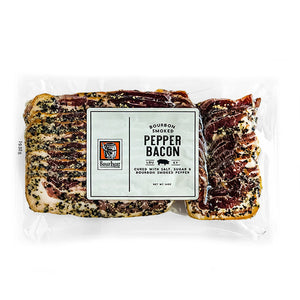 Bourbon Barrel Foods Bourbon Smoked Pepper Bacon
