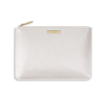 Load image into Gallery viewer, Katie Loxton Bridesmaid Perfect Pouch - Metallic White
