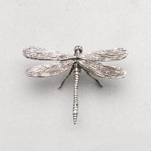 Load image into Gallery viewer, Decorative Antique Pewter Dragonfly
