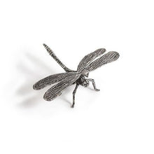 Load image into Gallery viewer, Decorative Antique Pewter Dragonfly
