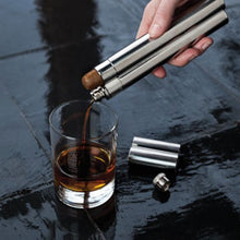 Load image into Gallery viewer, Stainless Cigar Holder &amp; Flask

