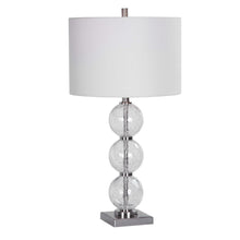 Load image into Gallery viewer, Crackled Glass Table Lamp by Uttermost
