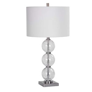 Crackled Glass Table Lamp by Uttermost