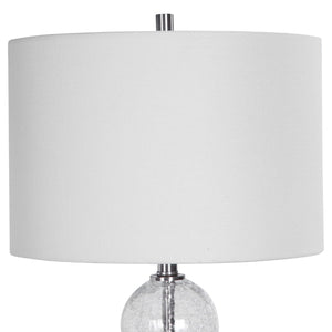 Crackled Glass Table Lamp by Uttermost