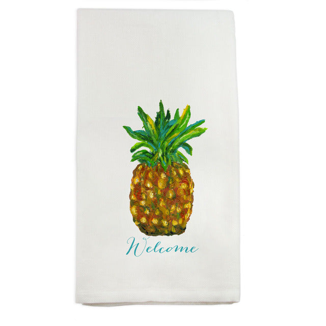 Pineapple Welcome Tea Towel