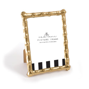 Gold Bamboo Picture Frame - 5 x 7