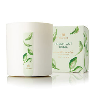 Thymes Fresh-Cut Basil Poured Candle
