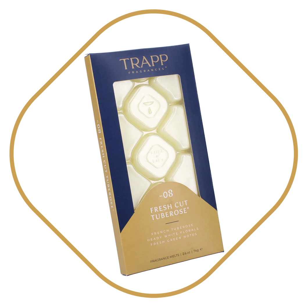 Trapp Fragrances No. 08 Fresh Cut Tuberose Fragrance Melts