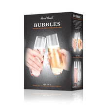 Load image into Gallery viewer, Bubbles Sparkling Champagne Glass - 4 per set
