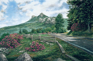 Heritage Grandfather Mountain Puzzle by William Mangum
