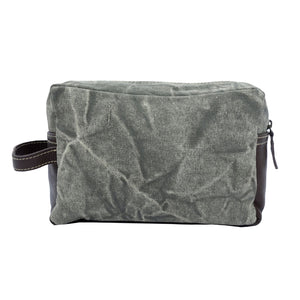 Pewry - Leather & Canvas Pouch