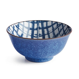 Porcelain Indigo Bowl