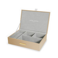 Load image into Gallery viewer, Katie Loxton Hello Lovely Gold Jewlery Box
