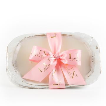 Lover's Lane 3 wick Dough Bowl Candle