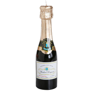 Mini Champagne Bottle Candle