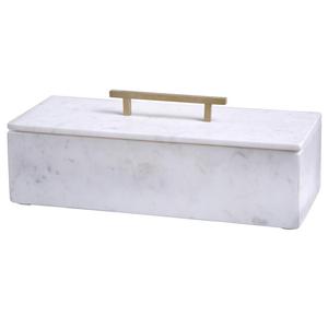 Marble Storage Box with Lid