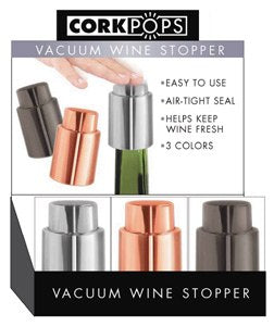 Corkpops - Vacuum Wine Stopper