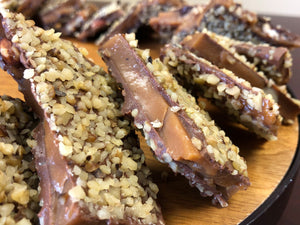 Milk Chocolate Almond Toffee - 1/4 lb - Toffee To Go