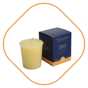 Trapp Fragrances No. 4 Orange Vanilla Votive Candle - 2 oz