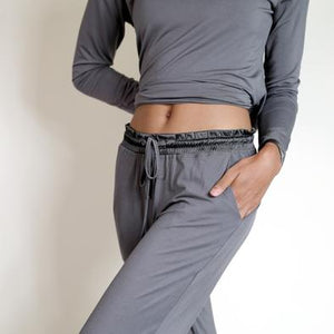 Faceplant Dreams Bamboo Long Pant - Earl Grey