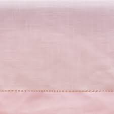 Lifestyle Pink Hemstitch Tablecloth - 70 x 120