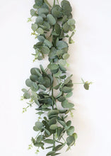 Load image into Gallery viewer, Faux Grey-Green Eucalyptus Garland
