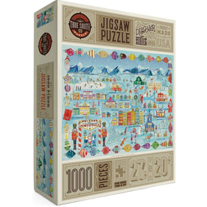 True South  "Santa's Hometown" Puzzle - 1000 Pieces