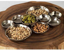 Load image into Gallery viewer, Cluster of Nine Silver Serving Bowls
