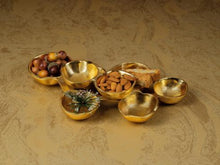 Load image into Gallery viewer, Small Cluster of 8 Serving Bowls - Gold
