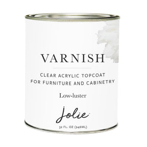 Jolie Varnish Topcoat - Low-Luster
