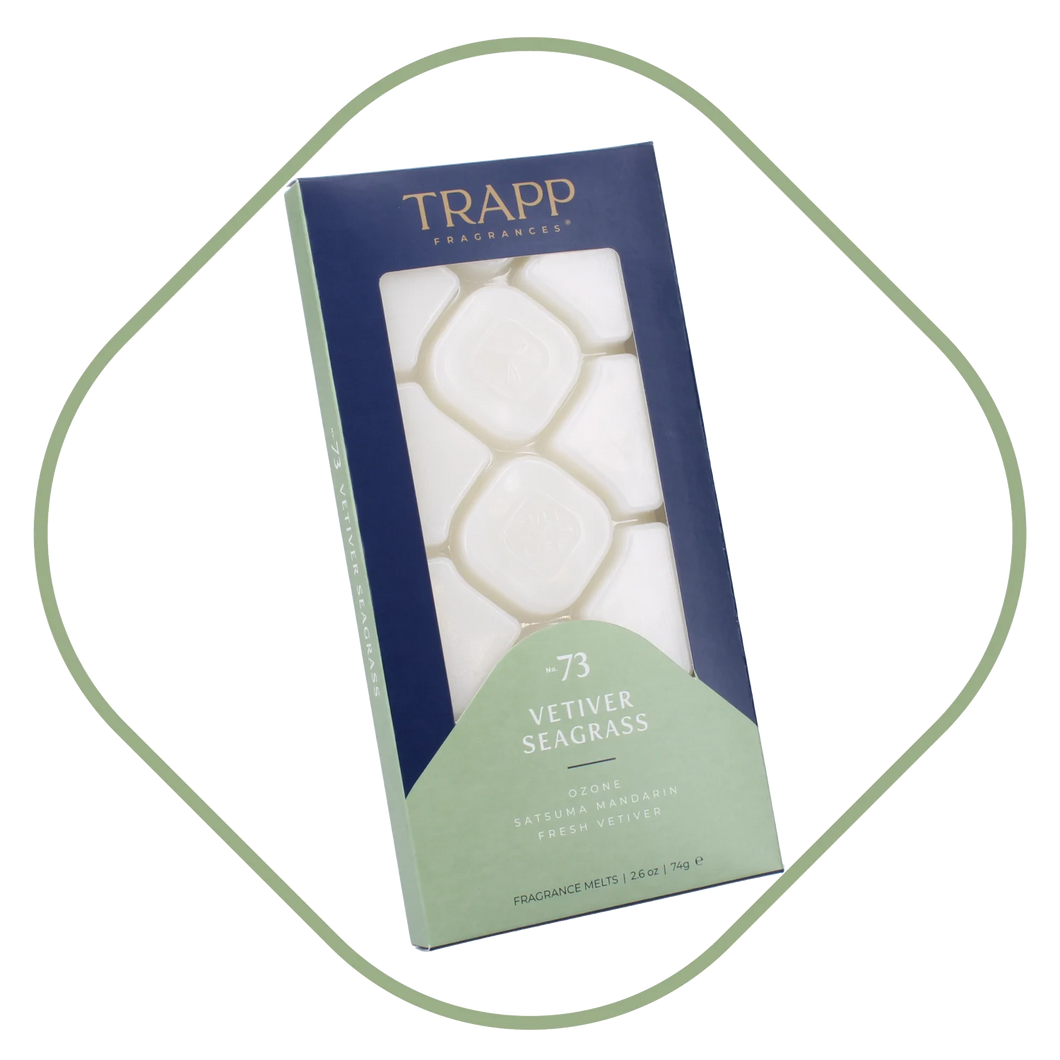 Trapp Fragrance No. 73 Vetiver Seagrass Fragrance Melts
