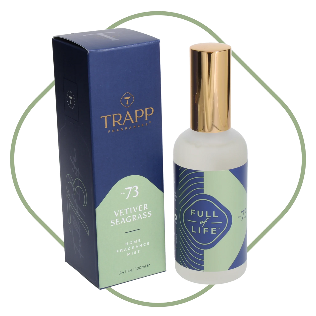 Trapp Fragrance No. 73 Vetiver Seagrass Fragrance Mist