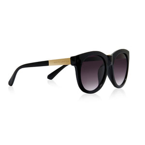 Katie Loxton Vienna Sunglasses - Black w/ Free Case