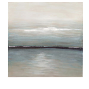 Watered Horizon Hand Painted Canvas