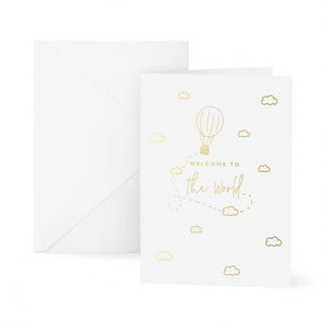 Katie Loxton Greeting Card - Baby - Welcome to the World
