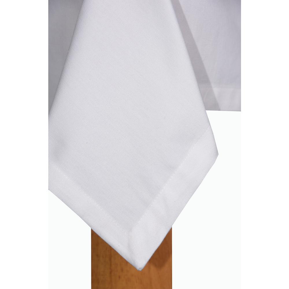 Hotel Butler White Tablecloth  70 x 108