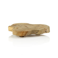 Load image into Gallery viewer, Organic Shape Natural Wood Cheese Board
