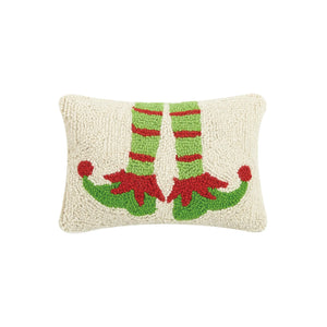 Christmas Elf Hook Pillow - 12 x 8