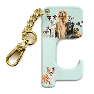 Hands-Free Door Opener Key Chain - Best Friends - Puppy