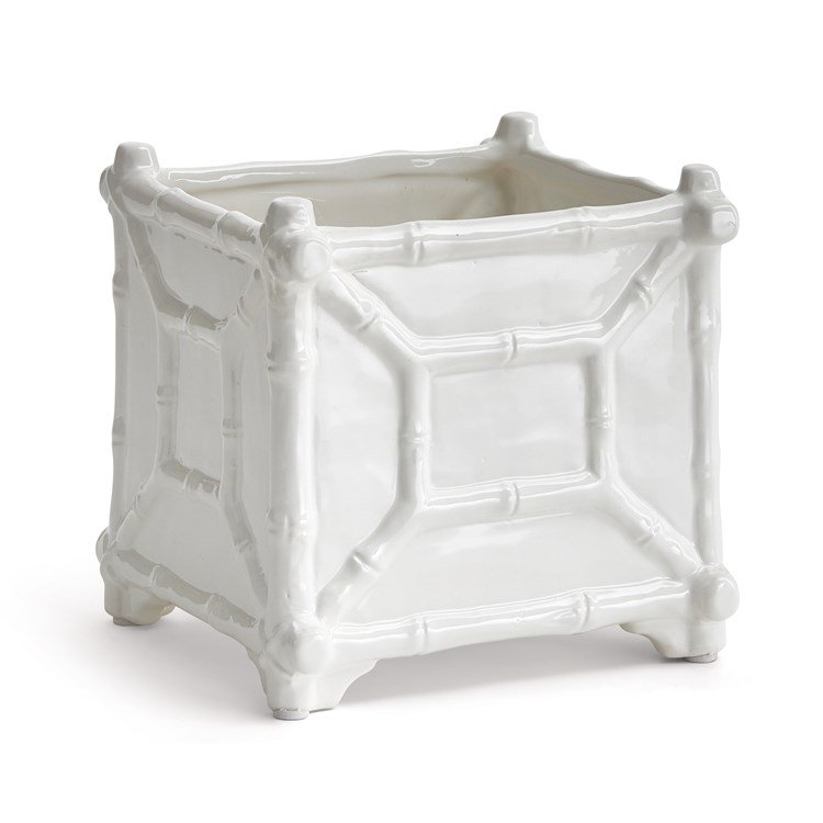 Bestselling White Chinoiserie White Large Cachepot