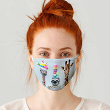 Load image into Gallery viewer, Greenbox Art - Cinema Snacks Gang Face Mask - (S/M)
